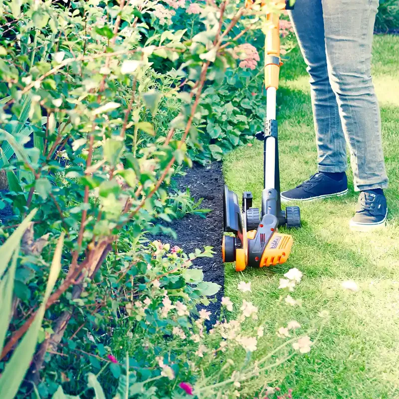 LawnMaster MX 24V Cordless Grass Trimmer | Detachable Wheel Kit