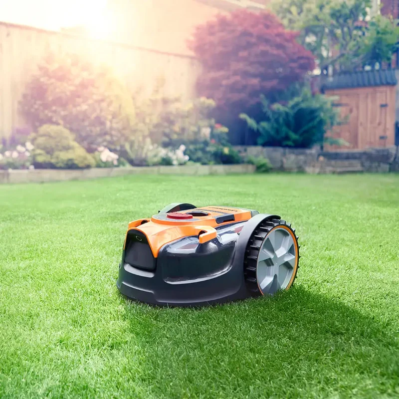 LawnMaster OcuMow® DM16-80 | MX 24V Drop and Mow Robotic Lawnmower-With Battery