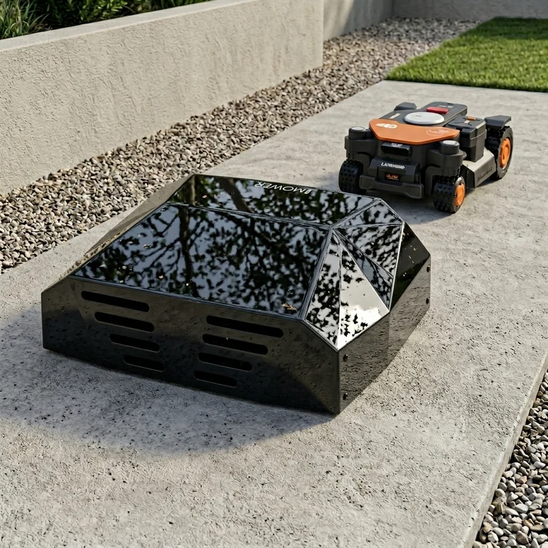 Cyber RTK – Garage universale in policarbonato per robot RTK e Worx Vision