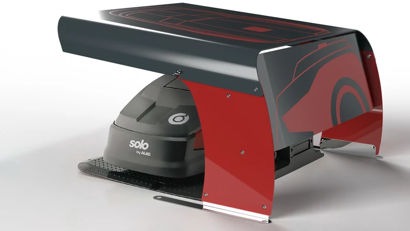 Vader Light Custom – Garage per robot tagliaerba