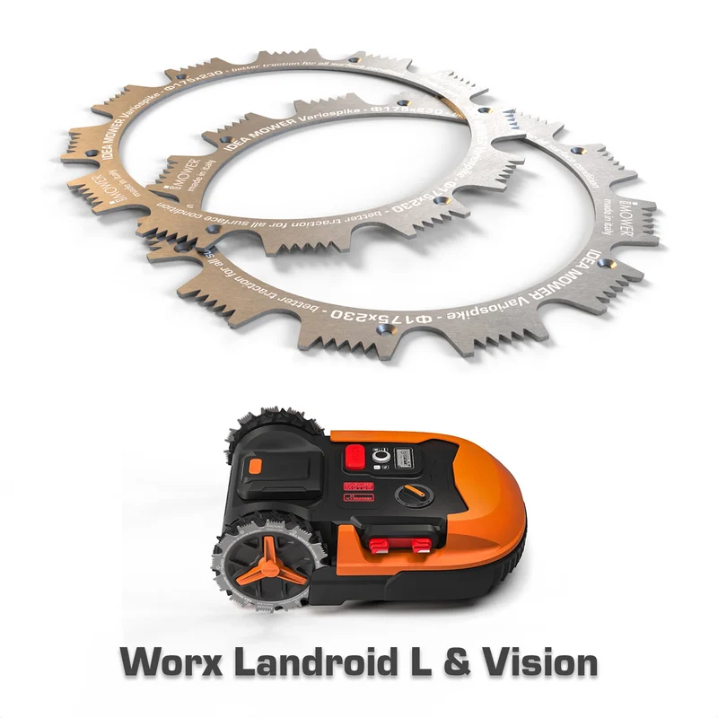 VarioSpike – Ruote dentate per Worx Landroid L e Vision