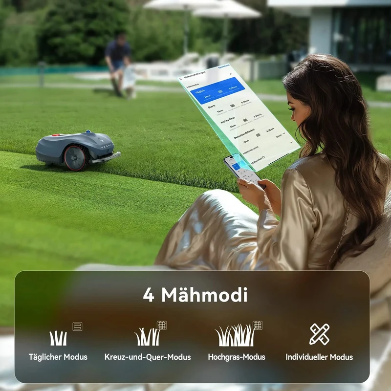 Neomow X Mähroboter mit 3D LiDAR SLAM