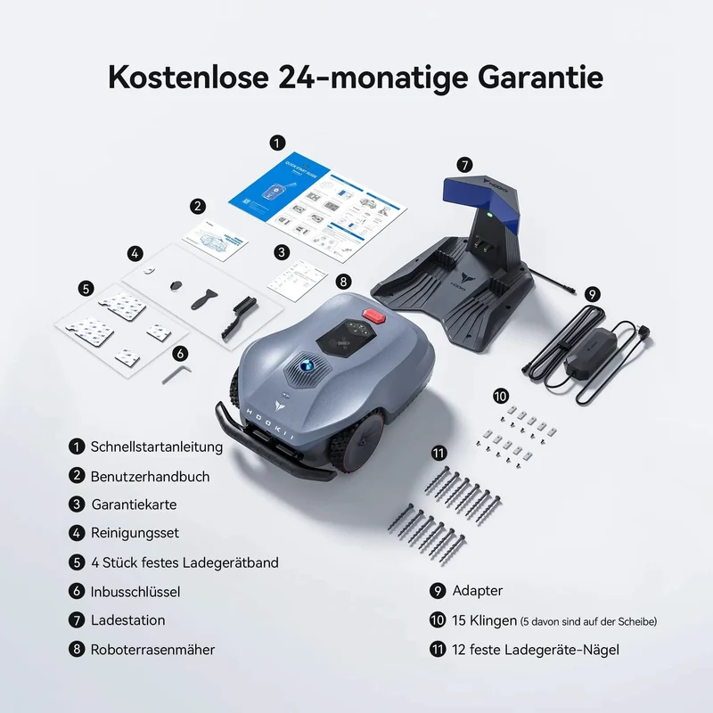 Neomow X Mähroboter mit 3D LiDAR SLAM