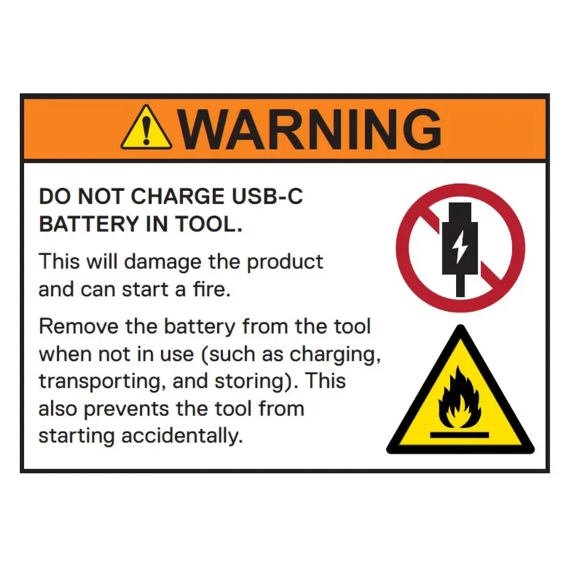24V 2.0 Ah Battery with Bi-Directional USB-C Port