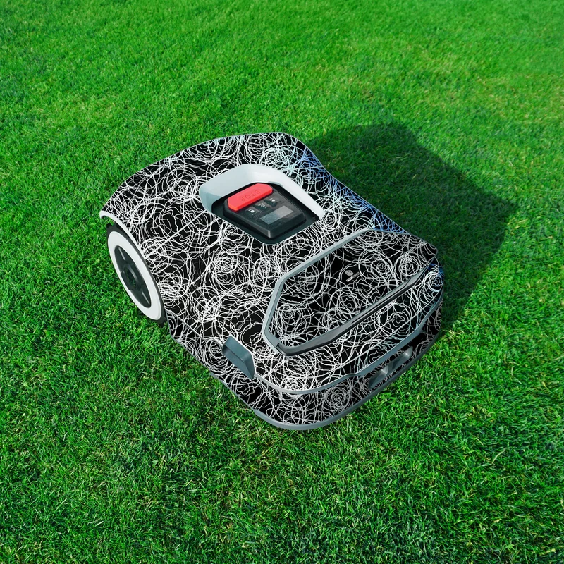 Anthbot Genie Mähroboter Premium Design-Folierung