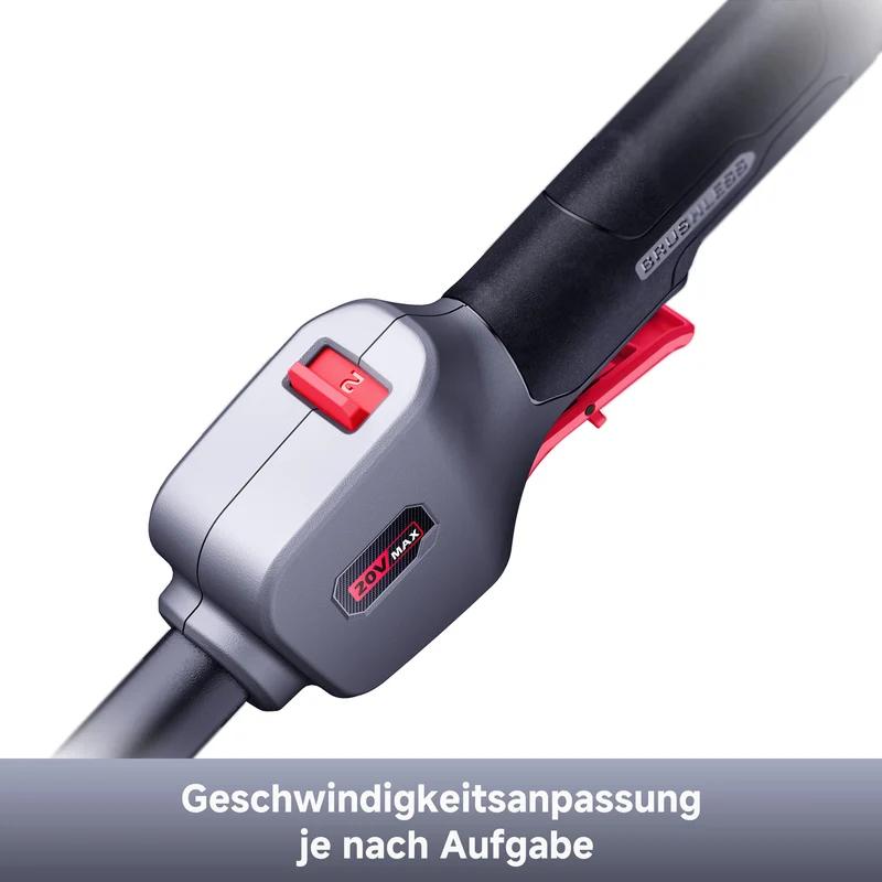 MOVA GT215 Rasen-/Kantentrimmer 20 V und 38 cm mit bürstenlosem Motor