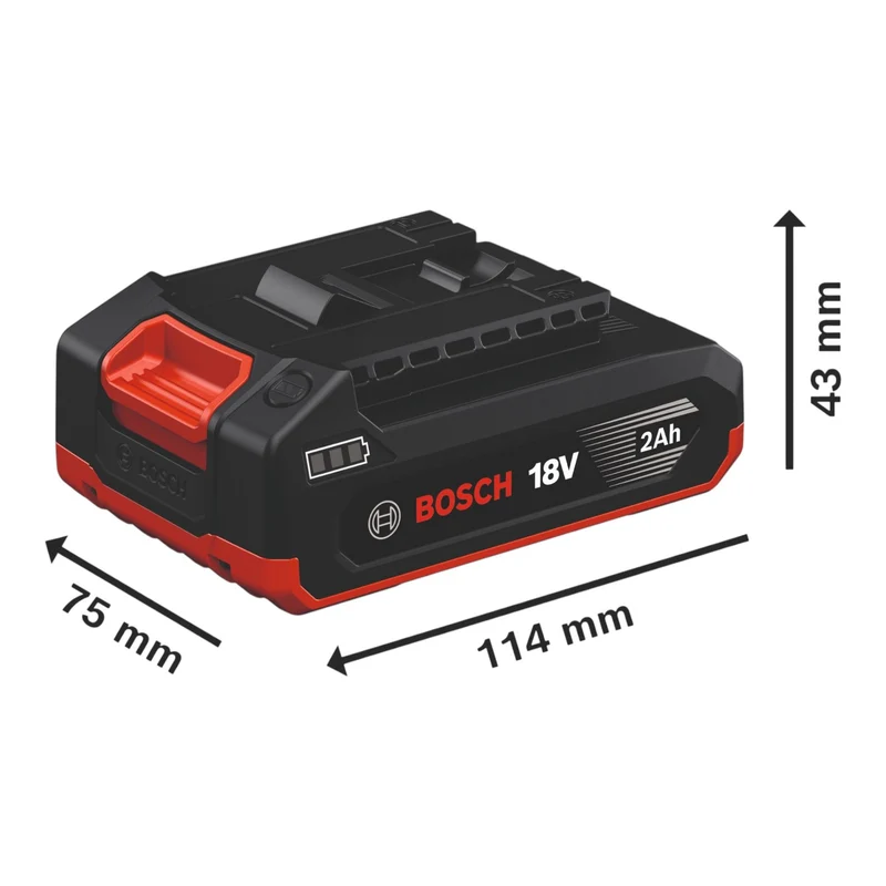 Bosch GBA 18V-20 Professional Akku 18 V 2,0 Ah Li-Ion AMPShare ( 1600A03K19 )