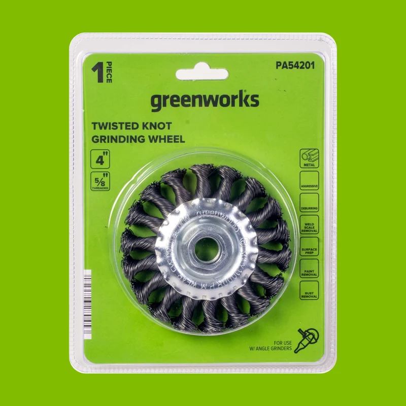 1-PC 4" Twisted Knot Grinding Wheel