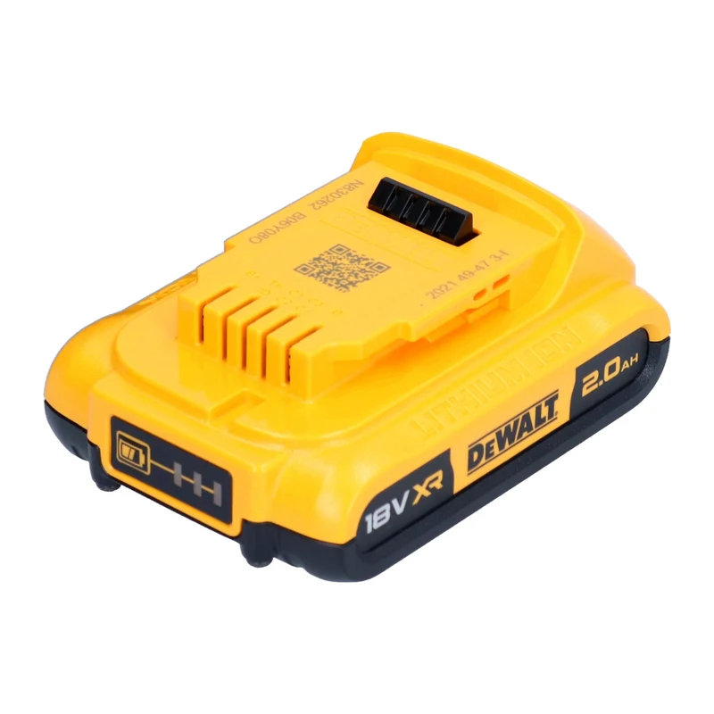 DeWalt DCB 1104 D2T Akku Starter Set 18 V mit 2x Akku 2,0 Ah + DCB 1104 Ladegerät + TSTAK