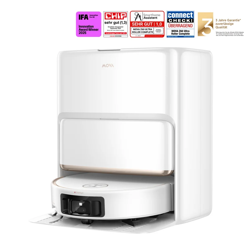 MOVA Z60 Ultra Roller Complete Saugroboter + S4 Detect
