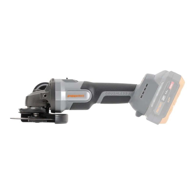 Procraft Industrial AG125Abb Akku Winkelschleifer 20 V 125 mm Brushless