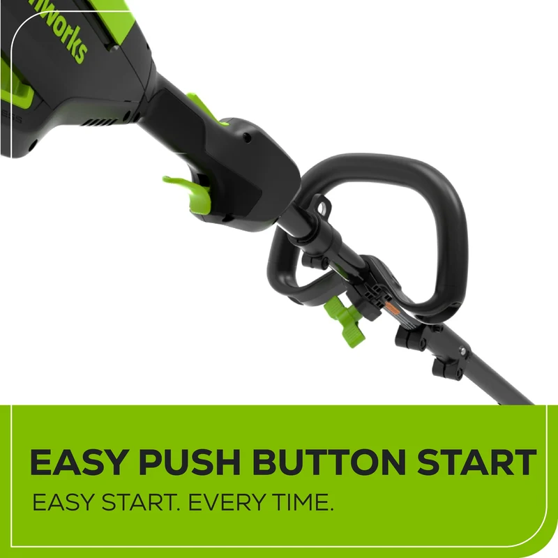 60V 17" Cordless Battery Brushless String Trimmer: 2.5 Ah Battery and Charger