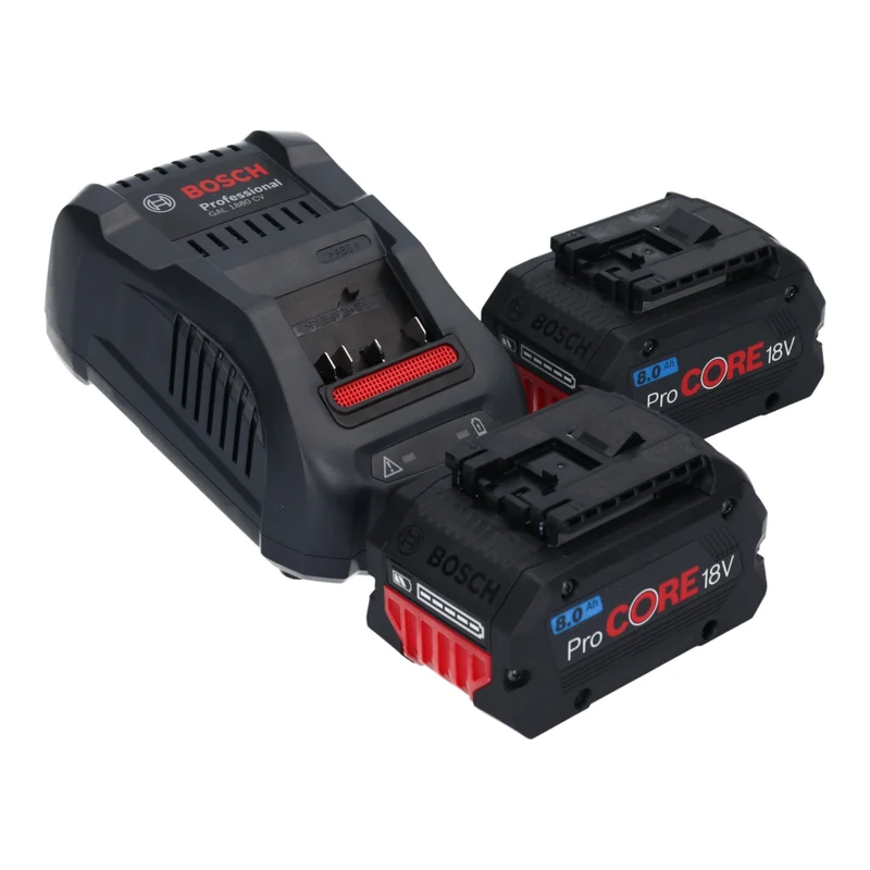 Bosch GWX 18V-11 PS Akku Winkelschleifer 18 V 125 mm + 2x ProCORE Akku 8,0 Ah + Ladegerät + L-Boxx