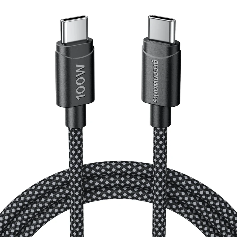 3FT 100W Fast Charging Cord, Bi-Directional USB-C