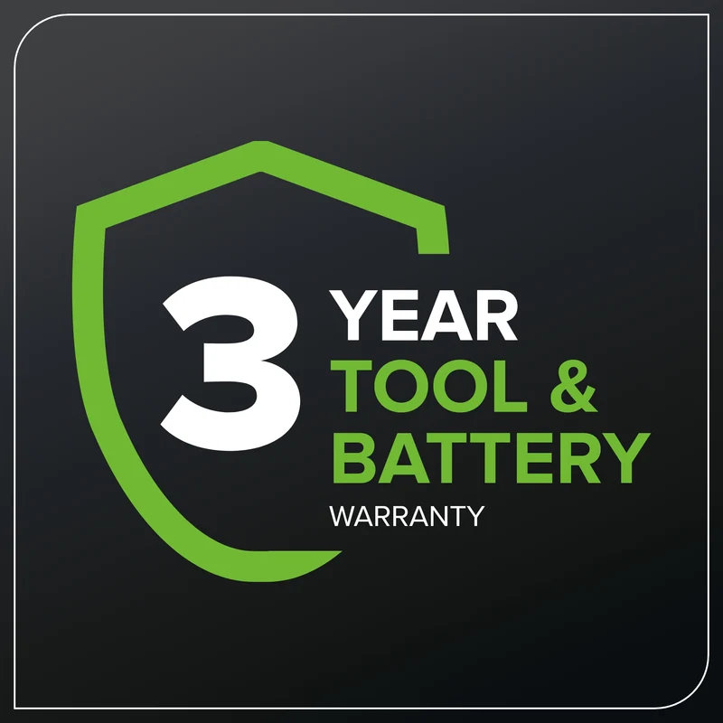 40V 18" Cordless Battery 2.0 kW Chainsaw: 5.0 Ah Battery and 5A Charger
