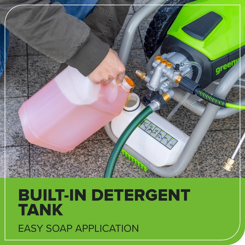 2700 PSI 1.2 GPM Cold Water Electric Pressure Washer