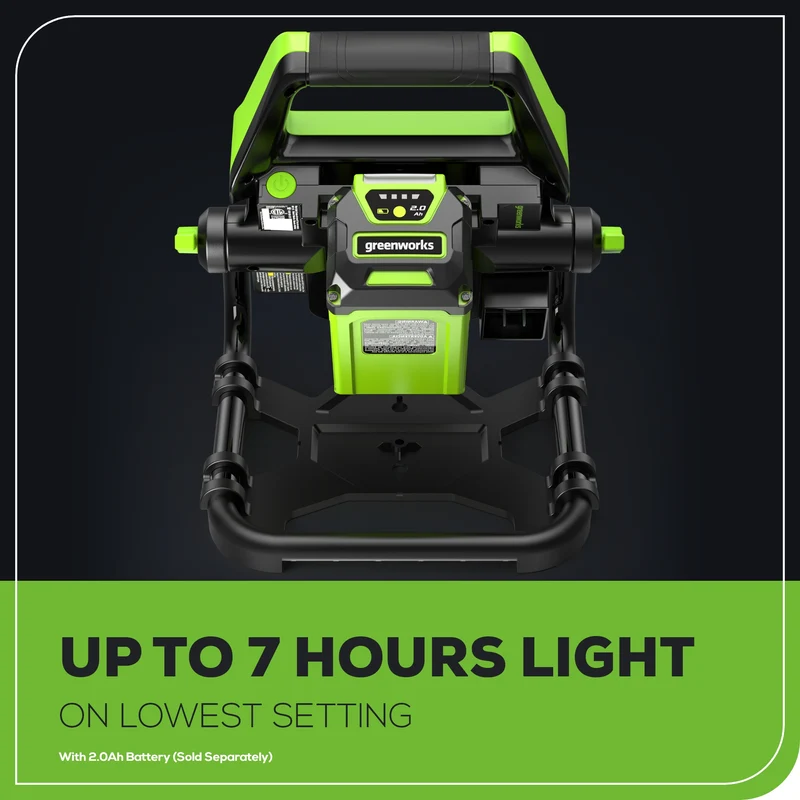 40V AC/DC 2000 Lumen LED Work Light (Tool Only)