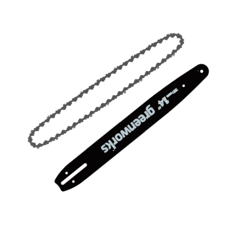 14" Replacement Chainsaw Chain and Bar Combo Kit, 3/8" Pitch, .050" Chain Gauge and 52 DL