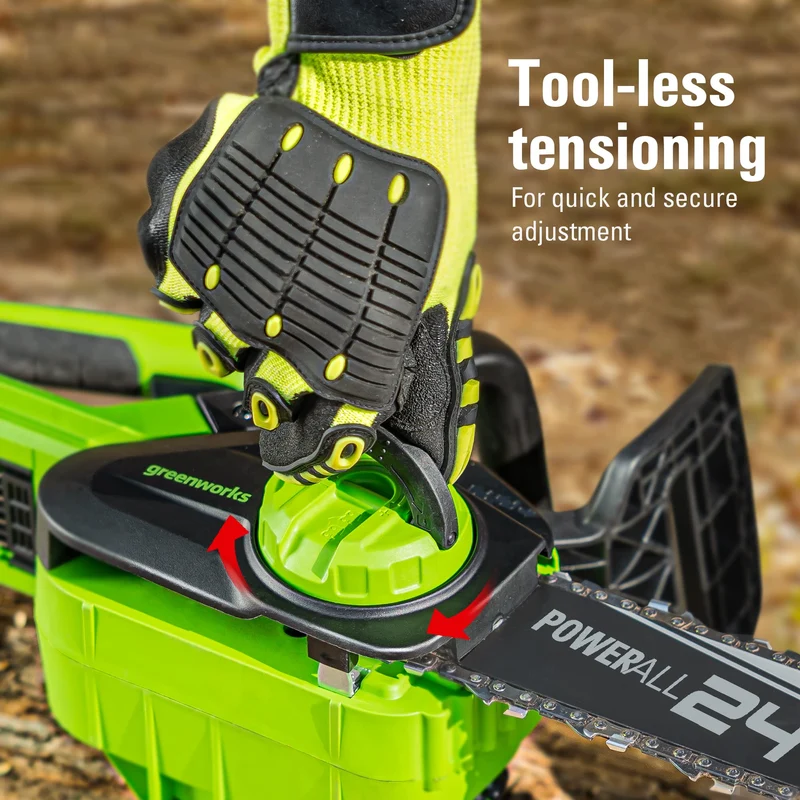24V 10" Cordless Battery Chainsaw (Tool Only)