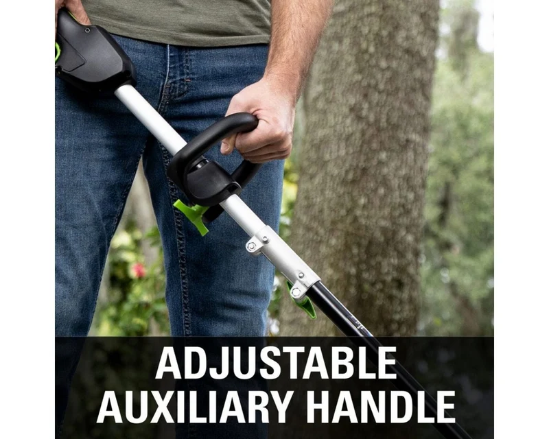 60V 16" Cordless Battery String Trimmer (Attachment Capable)and 10" Cultivator Attachment Combo Kit: 4.0 Ah Battery and Charger