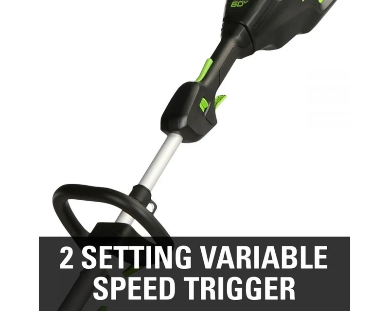 60V 16" Cordless Battery String Trimmer (Attachment Capable)and 10" Cultivator Attachment Combo Kit: 4.0 Ah Battery and Charger