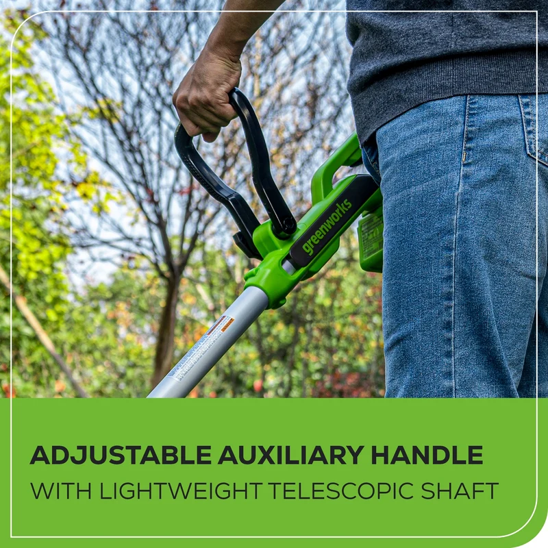 40V 13" Gen 2 Cordless Battery String Trimmer / Edger: 2.0 Ah Battery and Charger