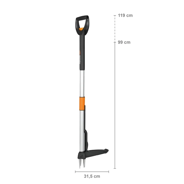 Fiskars SmartFit Teleskop-Unkrautstecher