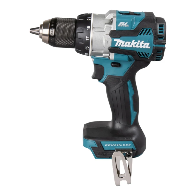 Makita DHP 489 Z Akku Schlagbohrschrauber 18 V 73 Nm Brushless + 22 tlg. Bit Set - ohne Akku, ohne Ladegerät