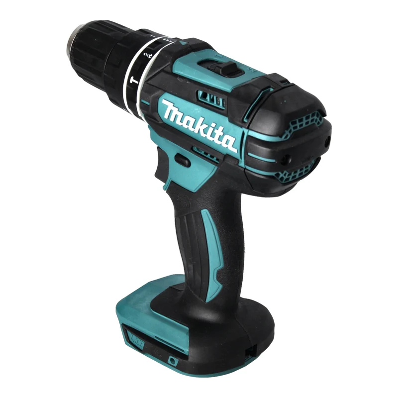 Makita DHP 482 Z Akku Schlagbohrschrauber 18 V 62 Nm + 22 tlg. Bit Set - ohne Akku, ohne Ladegerät