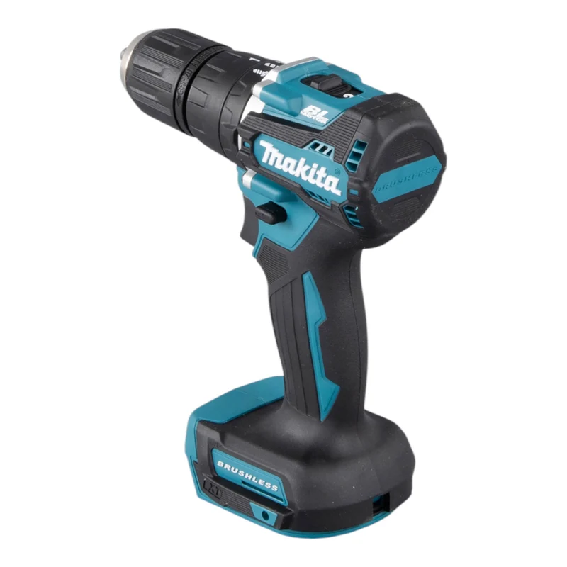 Makita DHP 487 Z Akku Schlagbohrschrauber 18 V 40 Nm Brushless + 22 tlg. Bit Set - ohne Akku, ohne Ladegerät