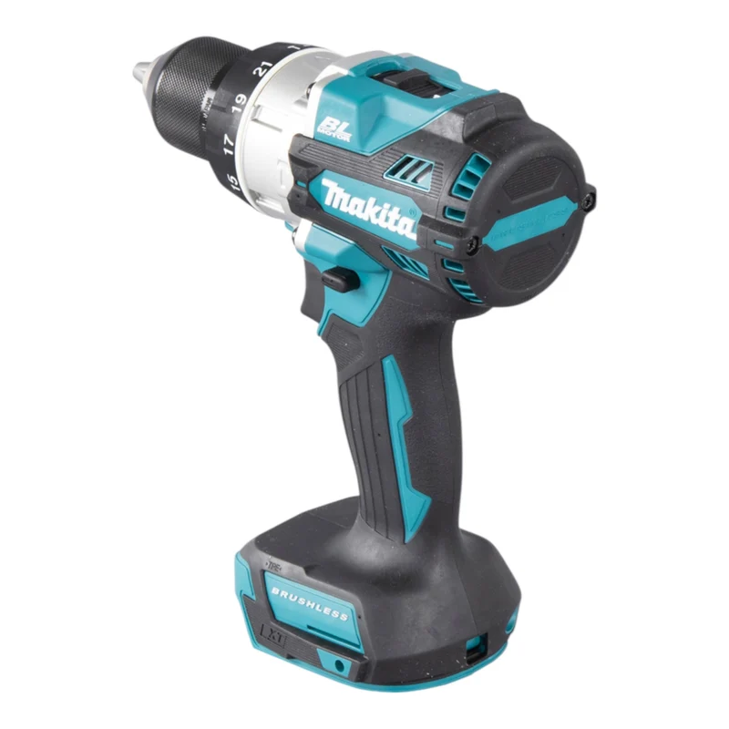 Makita DHP 486 Z Akku Schlagbohrschrauber 18 V 130 Nm Brushless + 22 tlg. Bit Set - ohne Akku, ohne Ladegerät