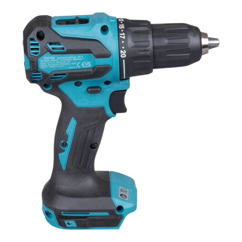 Makita DHP 490 RT Akku Schlagbohrschrauber 18 V 65 Nm Brushless + 2x Akku 5,0 Ah + Ladegerät