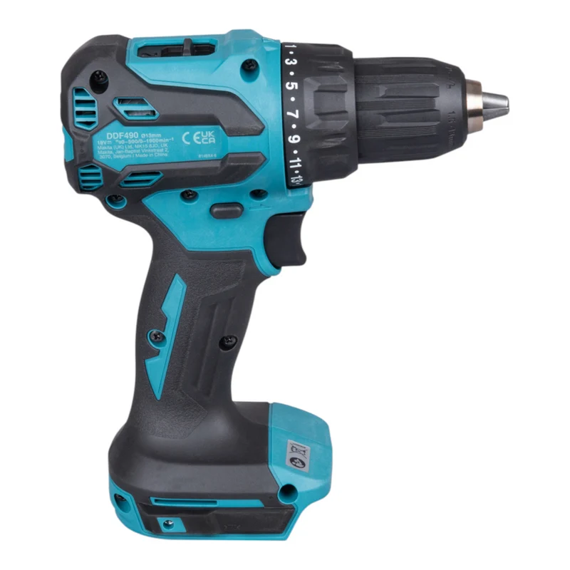 Makita DDF 490 RT Akku Bohrschrauber 18 V 65 Nm 1/2" Brushless + 2x Akku 5,0 Ah + Ladegerät