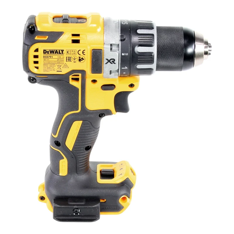 DeWalt DCD 791 D1 Akku Bohrschrauber 18 V 70 Nm Brushless + 1x Akku 2,0 Ah + Ladegerät