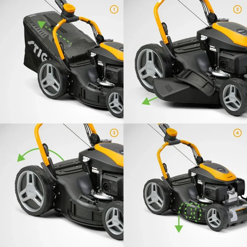 STIGA Combi 748 V Benzin-Rasenmäher