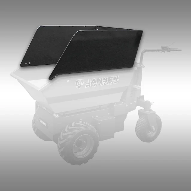Jansen Muldenaufsatz für Jansen MSK-500pro, elektrische Motorschubkarre