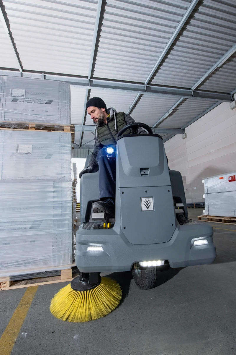 Kärcher KM 100/120 R Bp Pack 160 Ah Li+FC Aufsitz-Kehrsaugmaschinen