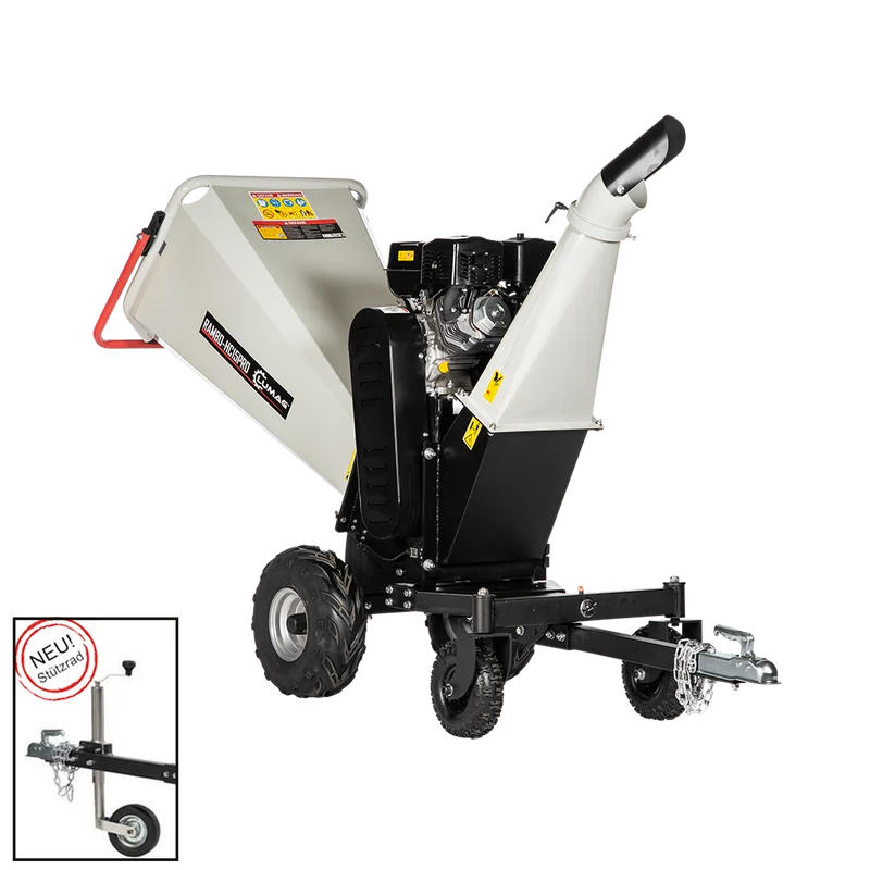 Lumag Benzin Trommelhäcksler RAMBO-HC15PRO (Pendelachse)