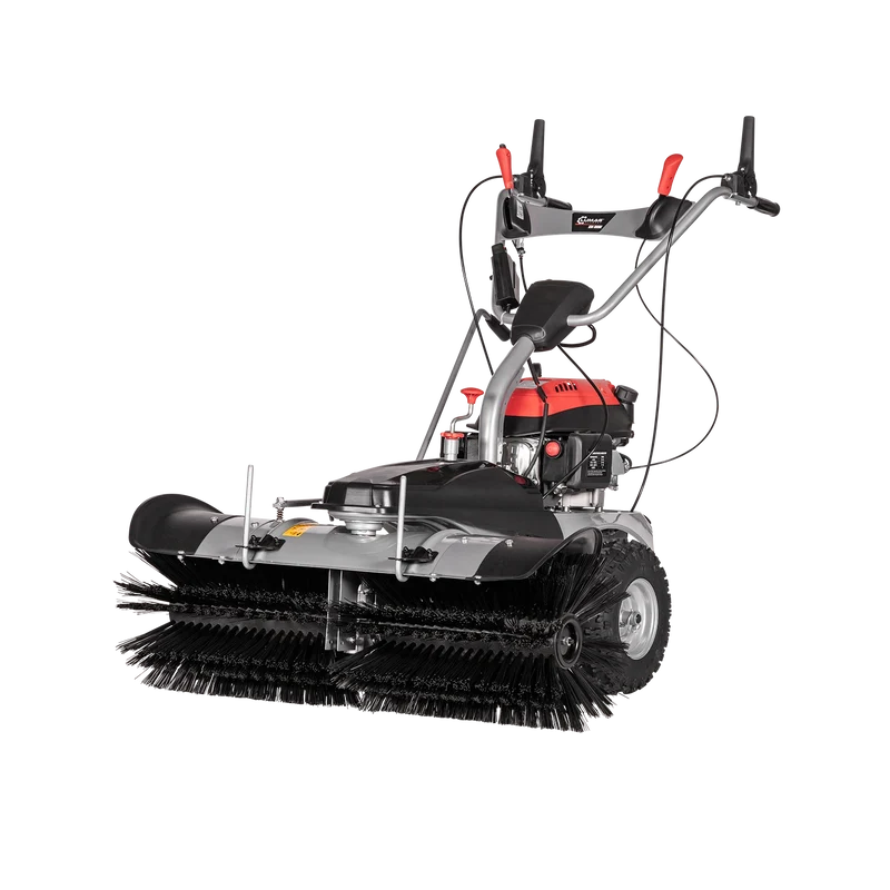 Lumag Kehrmaschine KM1000E mit E-Start (3 in 1 Set)