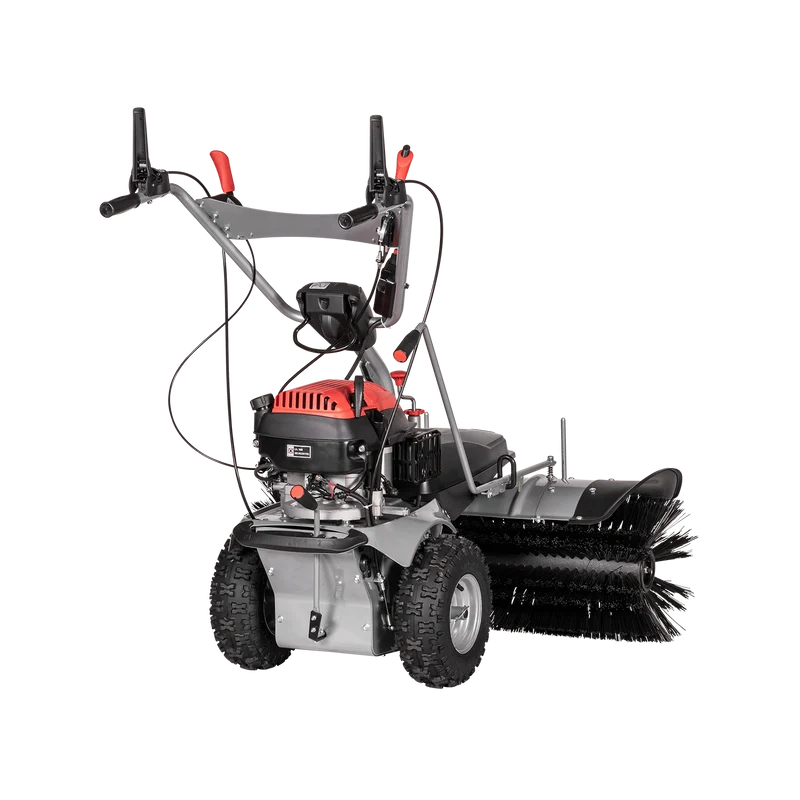 Lumag Kehrmaschine KM1000E mit E-Start (3 in 1 Set)