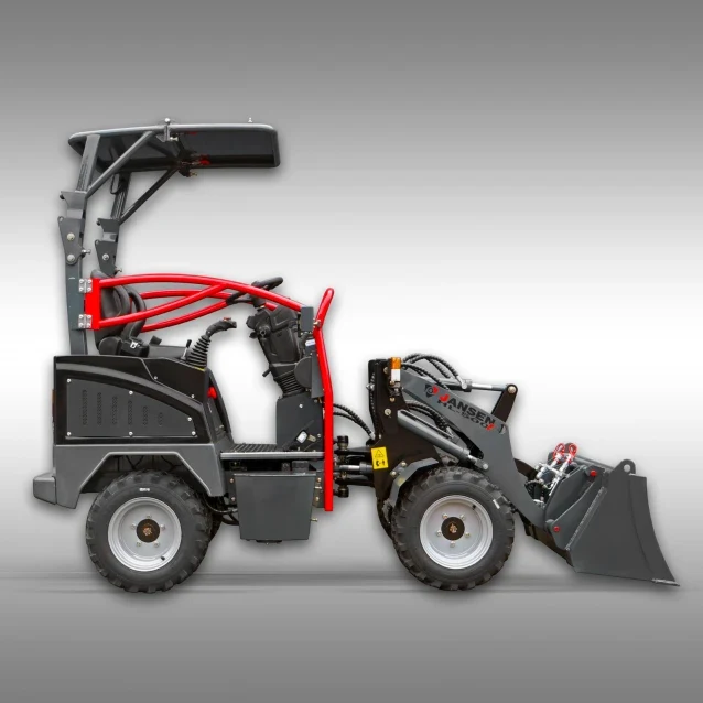 Jansen Hoflader HL-500E mit Straßenzulassung (GEM. S 21 STVZO)