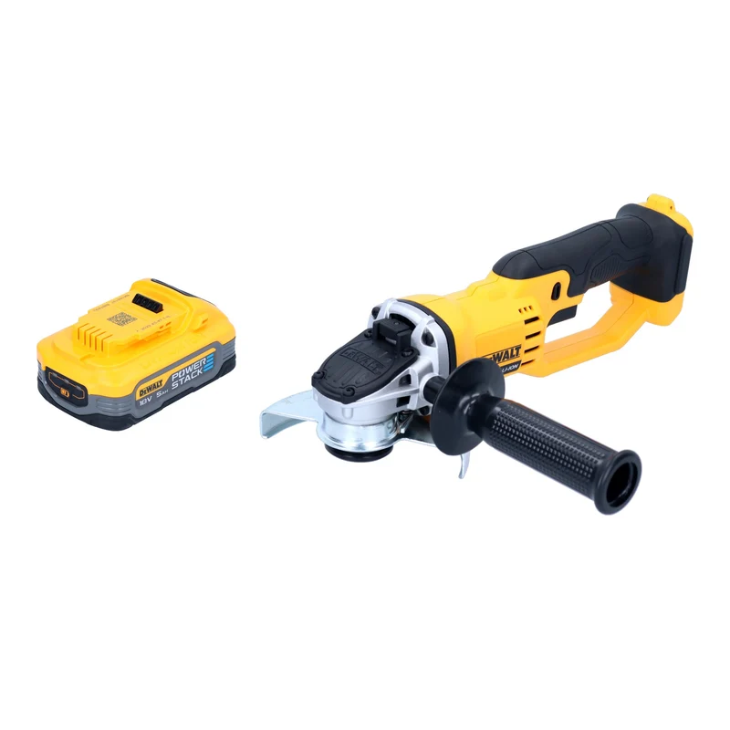DeWalt DCG 412 N Akku Winkelschleifer 18 V 125 mm + 1x Powerstack Akku 5,0 Ah - ohne Ladegerät