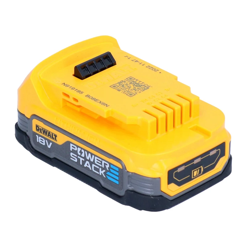 DeWalt DCB 1102 E1 Akku Starter Set 18 V mit 1x Powerstack Akku 1,7 Ah + DCB 1102 Ladegerät