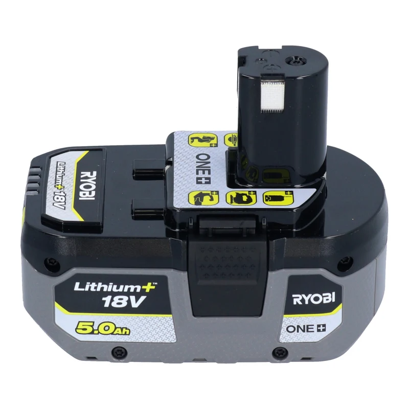 RYOBI R18AG-0 Akku Winkelschleifer 18 V ONE+ 115 mm + 1x Akku 5,0 Ah - ohne Ladegerät