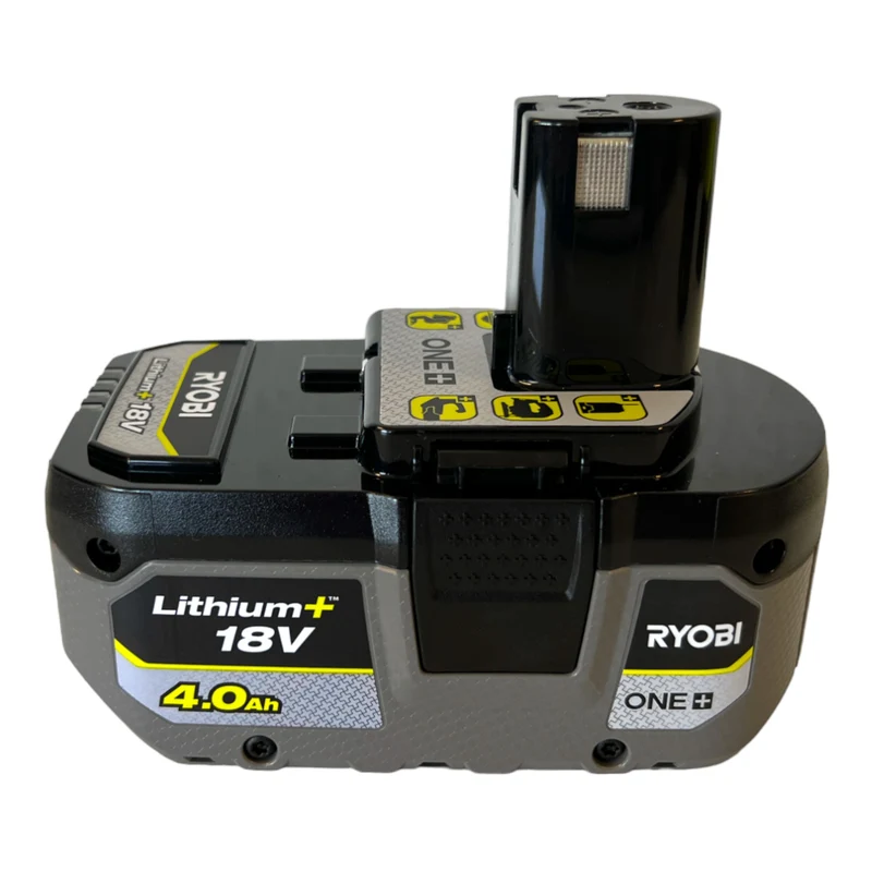 RYOBI R18AG-0 Akku Winkelschleifer 18 V ONE+ 115 mm + 1x Akku 4,0 Ah - ohne Ladegerät