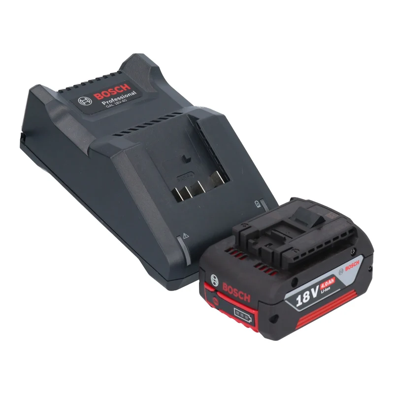 Bosch GHO 18V-26 Professional Akku Hobel 18 V 2,6 mm Brushless + 1x Akku 4,0 Ah + Ladegerät + L-Boxx
