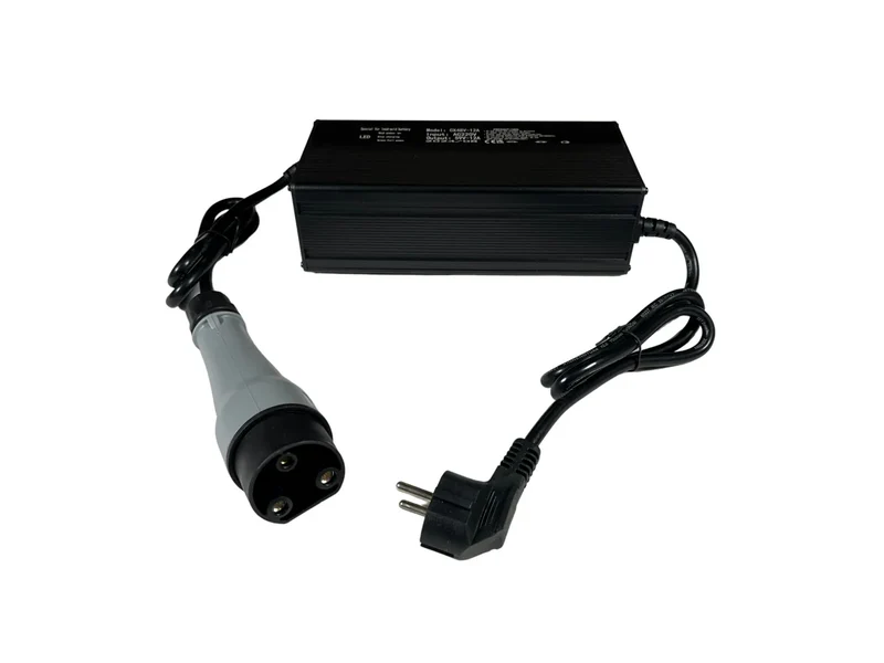Daewoo Ladegerät 48V/ 12A für Kehrmaschine mit Kabine Daewoo DAS100/ Kremer KRS100