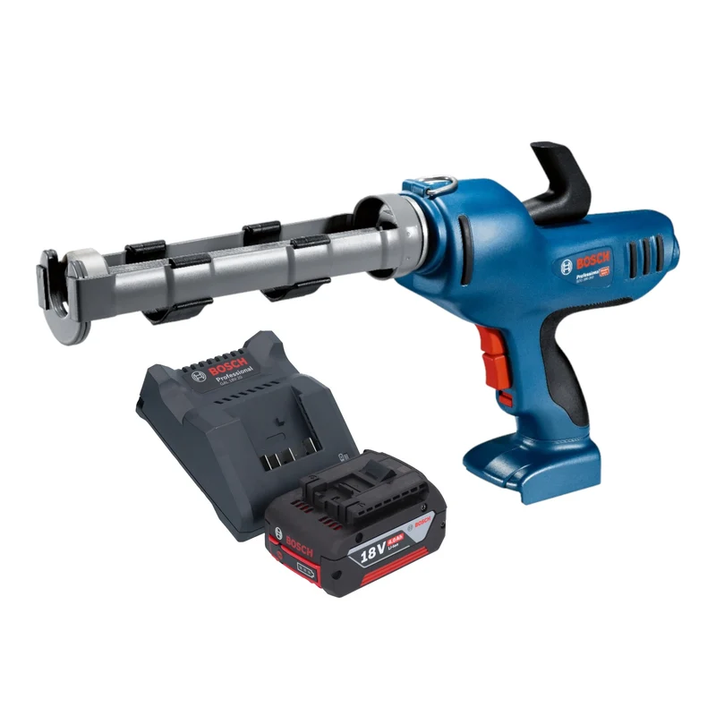 Bosch GCG 18V-310 Professional Akku Kartuschenpresse 18 V 310 ml 3,5 kN + 1x Akku 4,0 Ah + Ladegerät