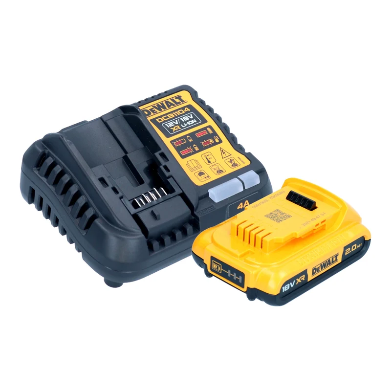 DeWalt DCD 999 D1T Akku Schlagbohrschrauber 18 V 95 Nm Brushless + 1x Akku 2,0 Ah + Ladegerät + TSTAK
