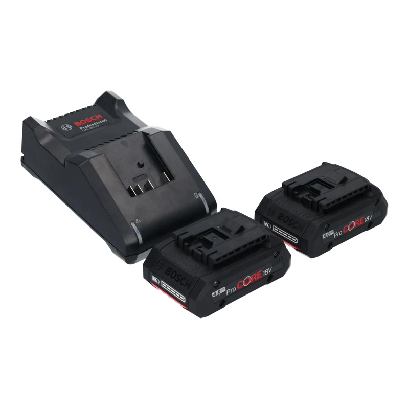 Bosch GHO 18V-26 Professional Akku Hobel 18 V 2,6 mm Brushless + 2x ProCORE Akku 4,0 Ah + Ladegerät + L-Boxx